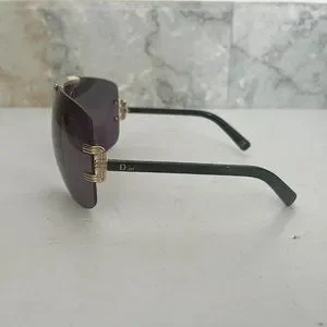 Dior | Accessories | New Dior Wrap Sunglasses With Gold Trim  display picture 3